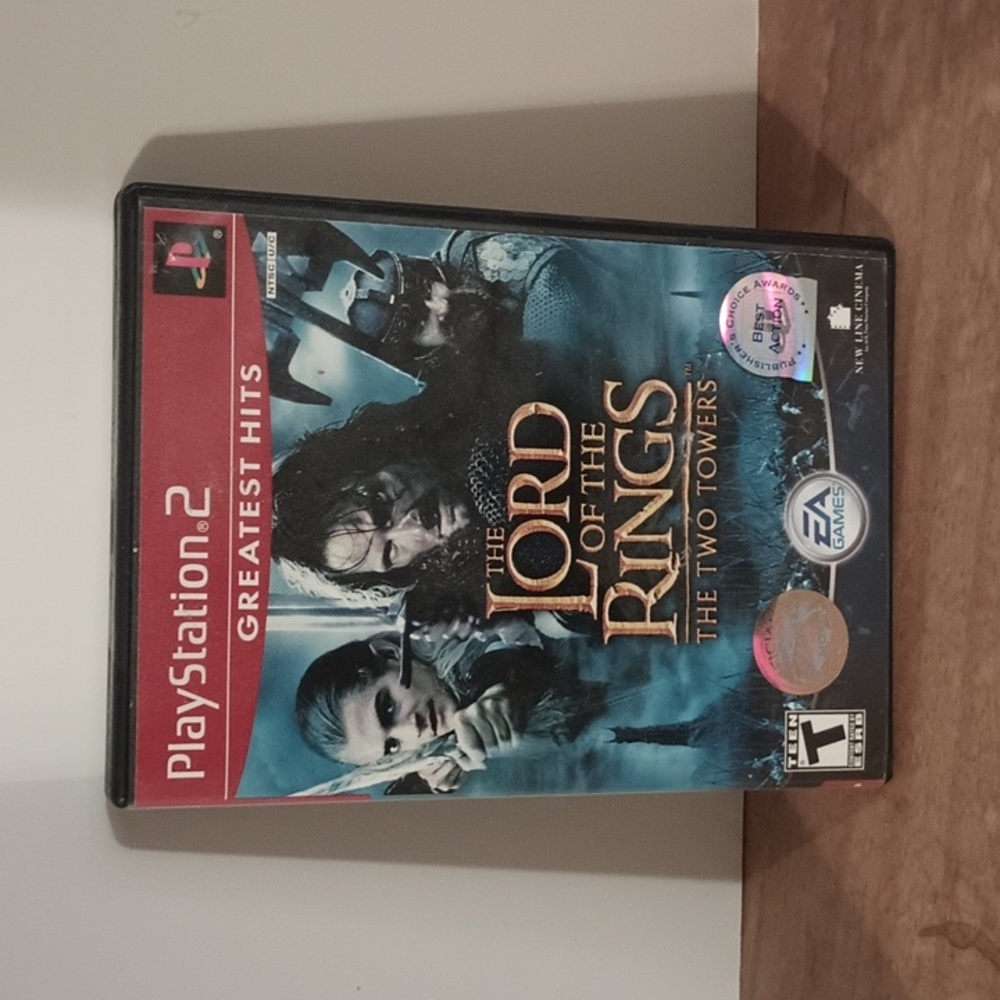 Lord of the rings PlayStation 2 game